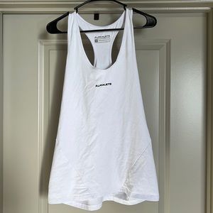 White Alphalete Stringer